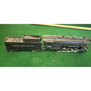 Rivarossi HO Scale Steam Locomotive w/ Tender #102  Indiana Harbor Belt-Untested